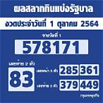 ตรวจหวย1ธ.ค2564